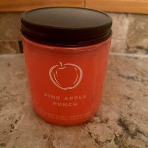 Bath & Body Works Pink Apple Punch Single Wick 7 oz Candle